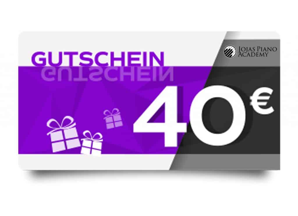 geschenkgutschein 40